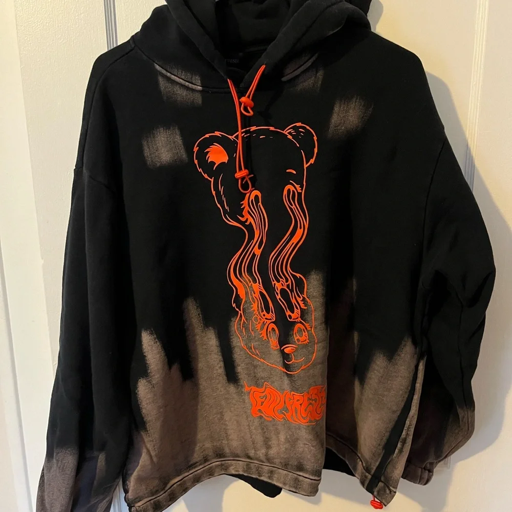 Teddy Fresh Acid Trip Brush Dye Hoodie - Picture 2 of 4